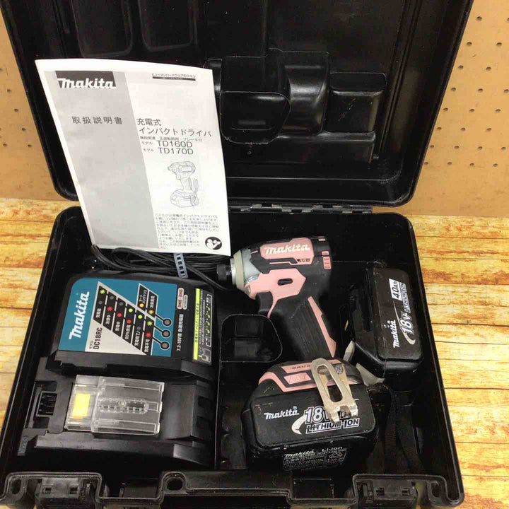 マキタ(makita) コードレスインパクトドライバー TD170DRFXP【川崎店】