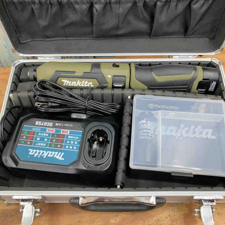 【未使用品】★マキタ(makita) コードレスペンインパクトドライバー TD022DSHXO 7.2V フルセット【柏店】