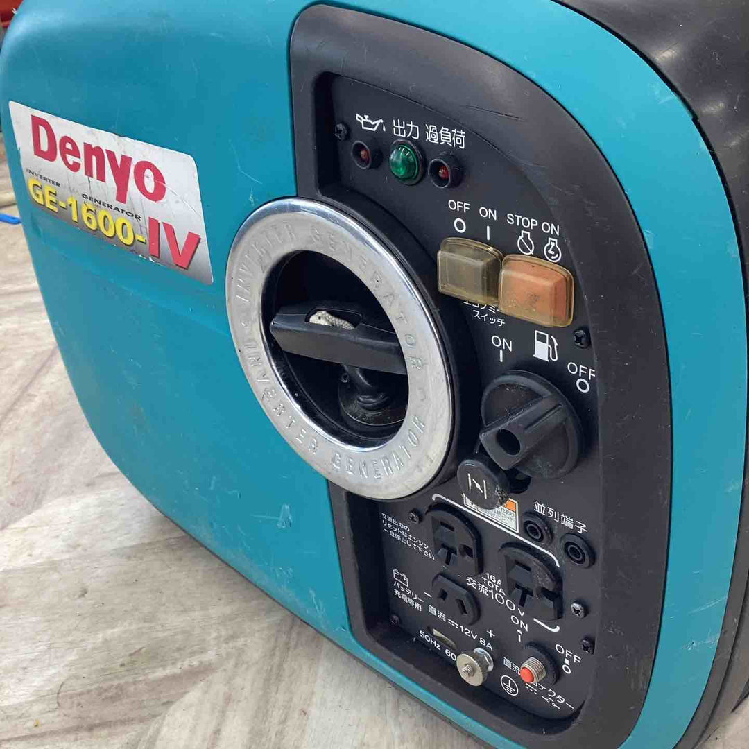 ★デンヨー(Denyo) 発電機 GE-1600SS-IV【越谷店】