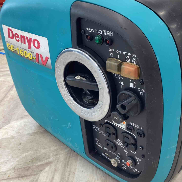 ★デンヨー(Denyo) 発電機 GE-1600SS-IV【越谷店】