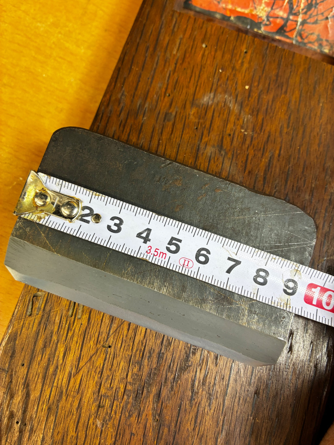 鉋 竹 切刃の友 刃幅94mm 削り幅84mm ※台に割れあり【越谷店】