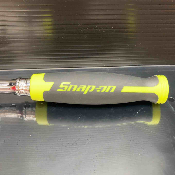 スナップオン(Snap-on)3/8ソフトグリップフレックスラチェット FHF100(イエロー)【川越店】