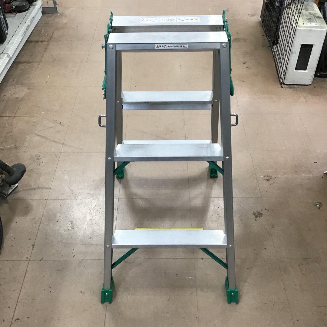 【店頭受取り限定】ピカコーポレイション 昇柱用はしご兼用脚立 JOB-BGA90E【草加店】