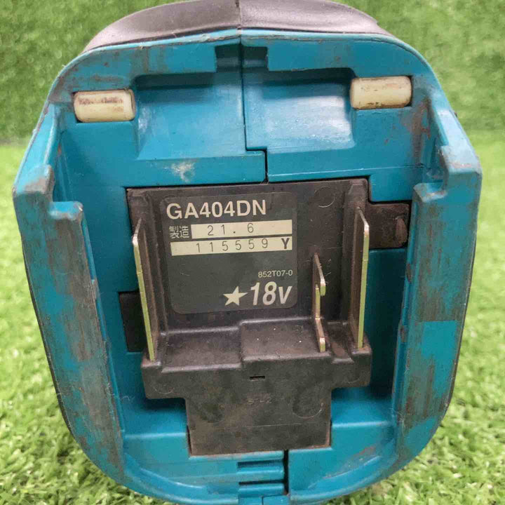 ☆マキタ(makita) 100mmコードレスディスクグラインダ GA404DZN (GA404DN)【川崎店】