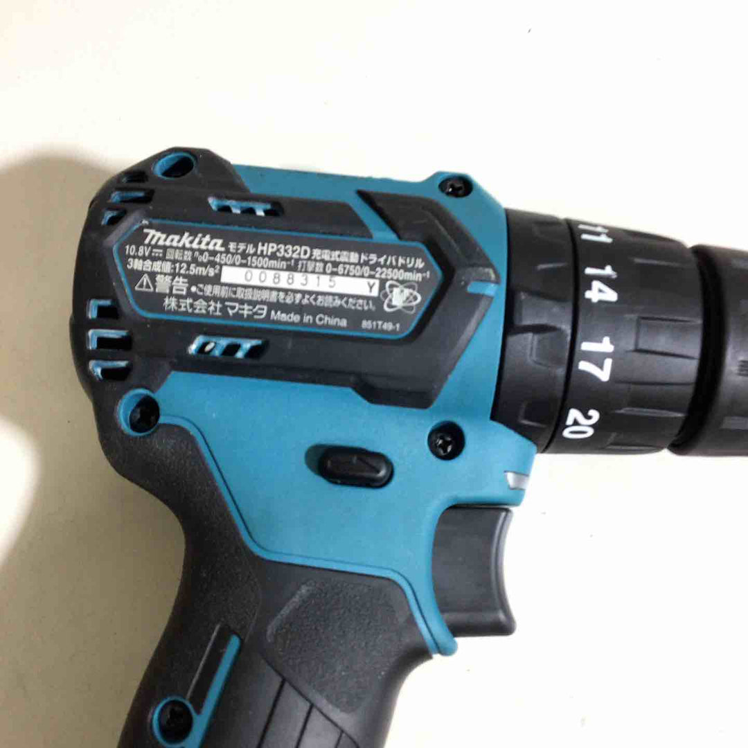 ★マキタ(makita) コードレス振動ドリルドライバー HP332DSMX【戸田店】