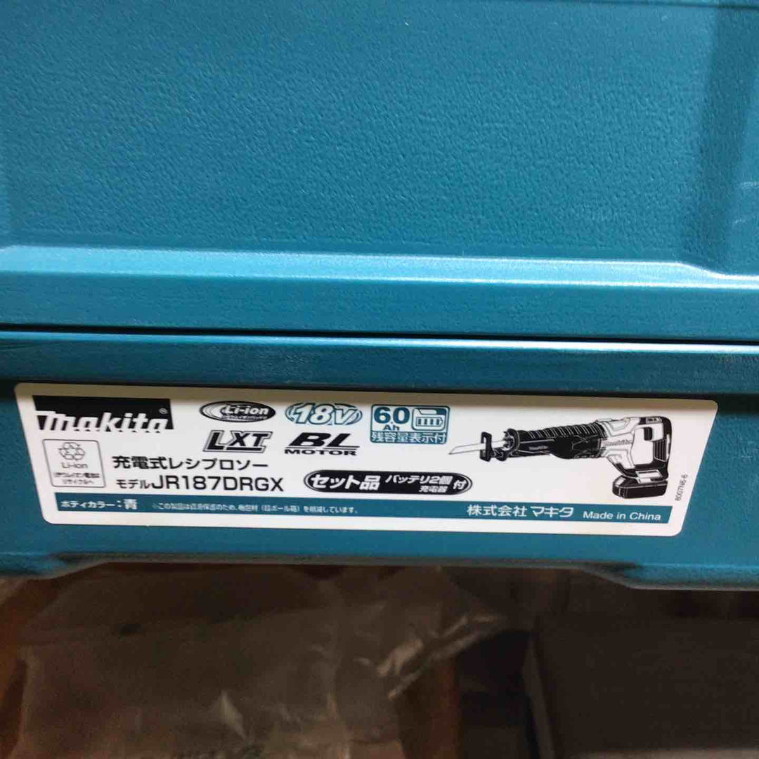 ★マキタ(makita) コードレスレシプロソー JR187DRGX【戸田店】