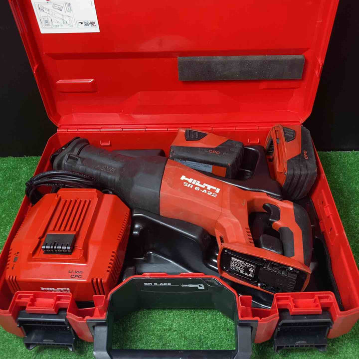 ◇ヒルティ(HILTI) コードレスレシプロソー SR 6-A22【岩槻店】