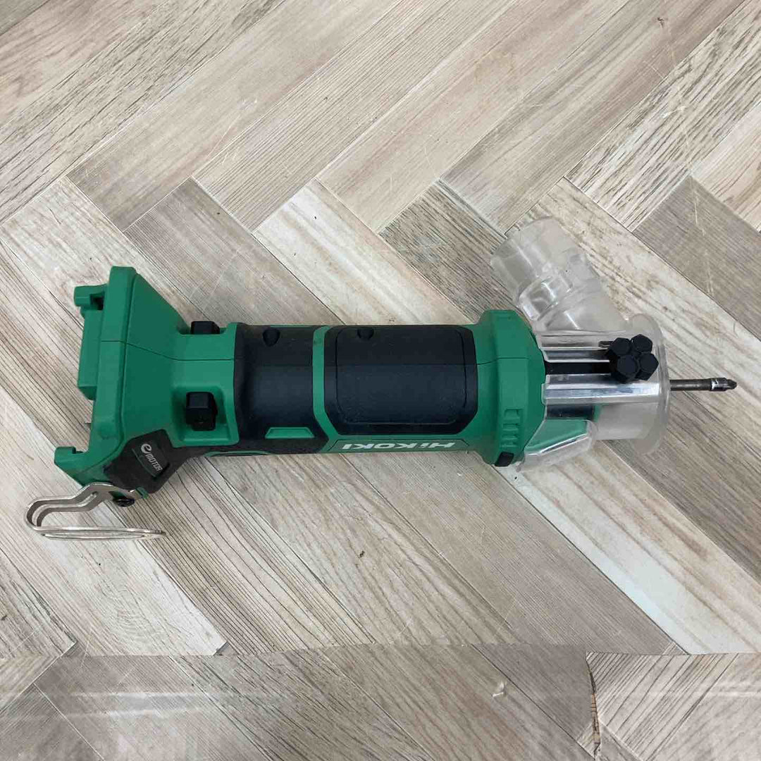 ◇HiKOKI(ハイコーキ) 18V コードレス ボードトリマ 軸径6mm 3mm 取り付け可能 蓄電池・充電器・システムケース別売り M18DYA (NN)【八潮店】