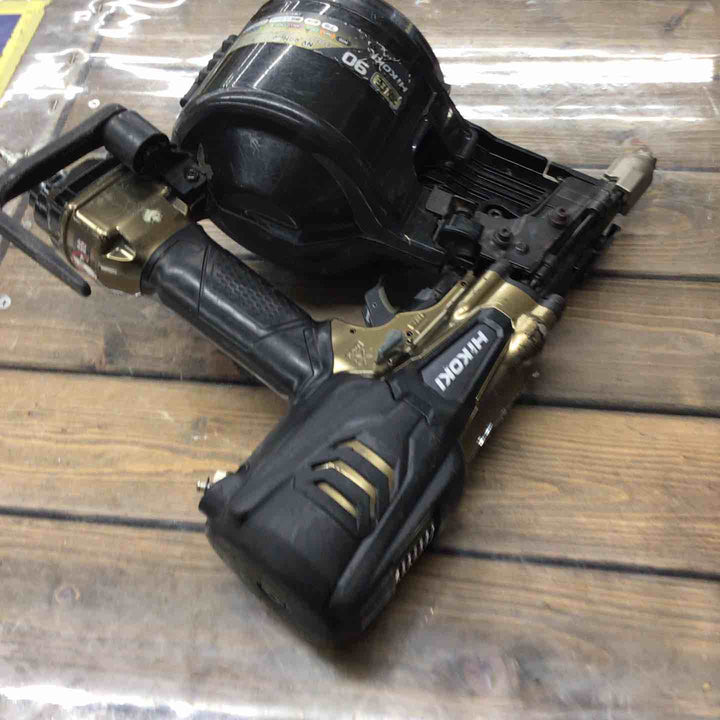 ★ハイコーキ(HIKOKI ※旧:日立工機) 高圧エア釘打ち機 NV90HR2(S)【戸田店】