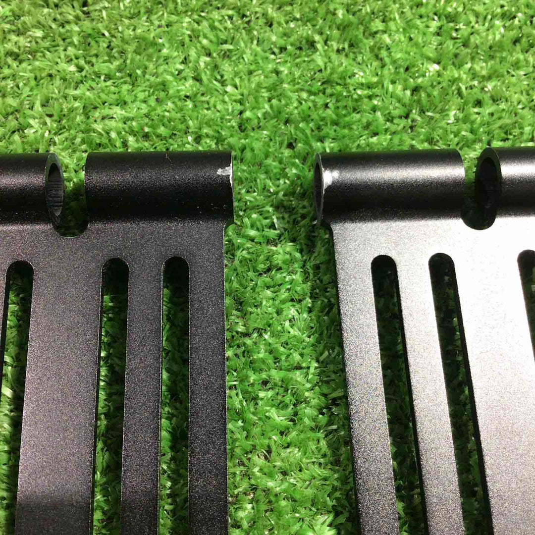 ニックス(KNICKS) アルミ削り出しベルトループ ALU15L 7枚 ブラック アルマイト加工 【川口店】