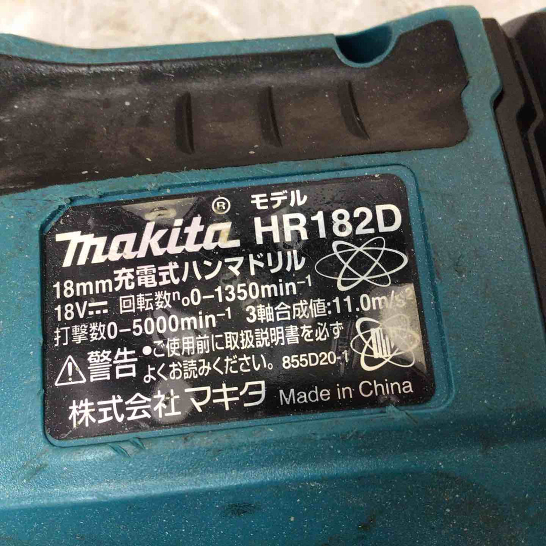 ★マキタ(makita) コードレスハンマドリル HR182DZK【八潮店】