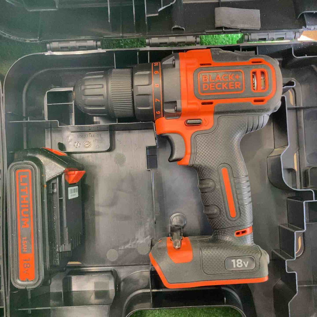 ブラックアンドデッカー(BLACK+DECKER) 18Vインパクトドライバー・ドリルドライバー　BPCI18とBDCDD186K　【町田店】