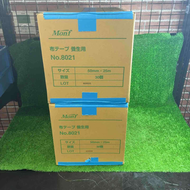 【未使用品】 古藤工業(Monf) 養生用布テープ No.8021 テープ幅50mmテープ長さ25m 60巻セット 【藤沢店】