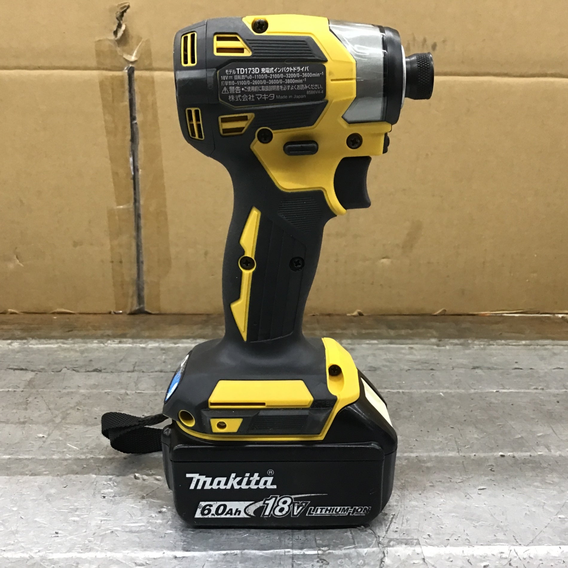 Makita インパクトドライバー TD173D 18V 6.0Ah Makita インパクトドライバー TD173D 18V 6.0Ah
