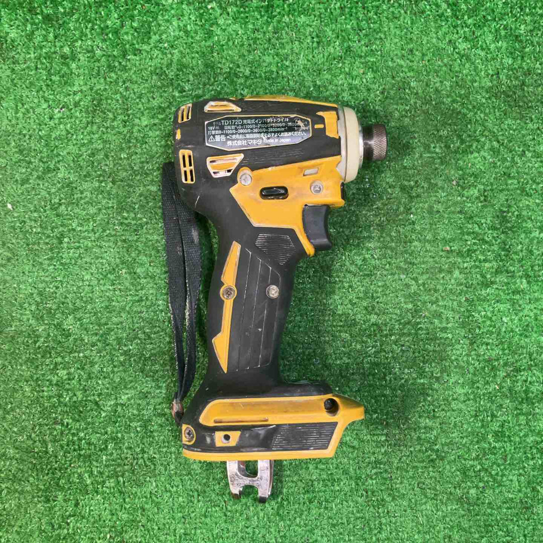 マキタ(makita) コードレスインパクトドライバー TD172DZFY【川崎店】