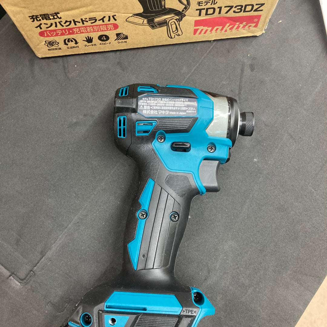 【未使用(店頭展示品)】★マキタ(makita) コードレスインパクトドライバー TD173DZ【東大和店】