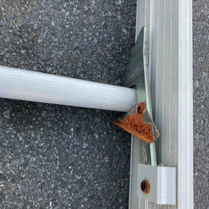 【中古品/店頭受取り限定】 長谷川工業(ハセガワ/Hasegawa)  2連はしご 7.17m HC2-2.0-71 (HC2-71) 縮長4.16ｍ  ２連梯子 【東大和店】