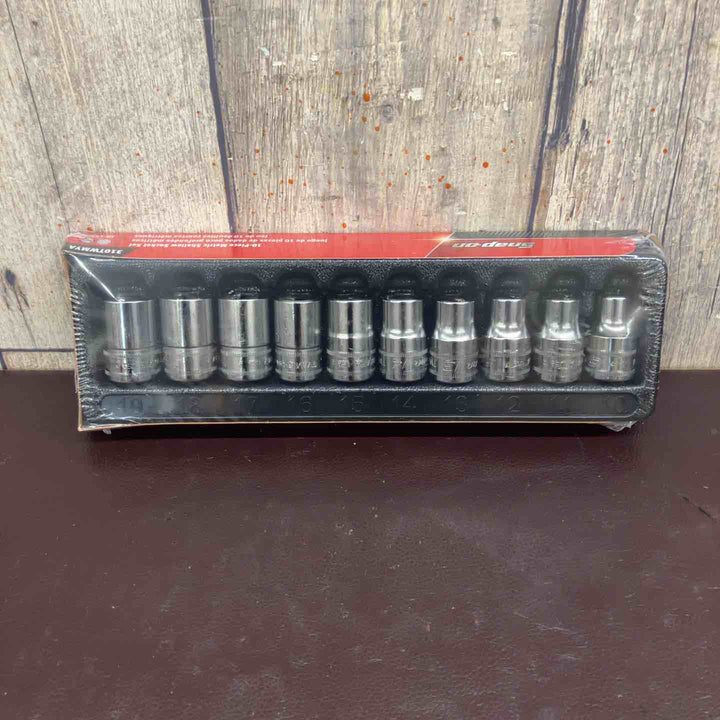【未使用(店頭展示品)】 スナップオン (Snap-on) 1/2" ソケットセット ショート 6ポイント ミリサイズ 310TWMYA 【東大和店】