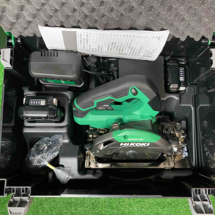 【美品】◇ハイコーキ(HIKOKI ※旧:日立工機) コードレス丸ノコ C1205DA(2LSP)【岩槻店】