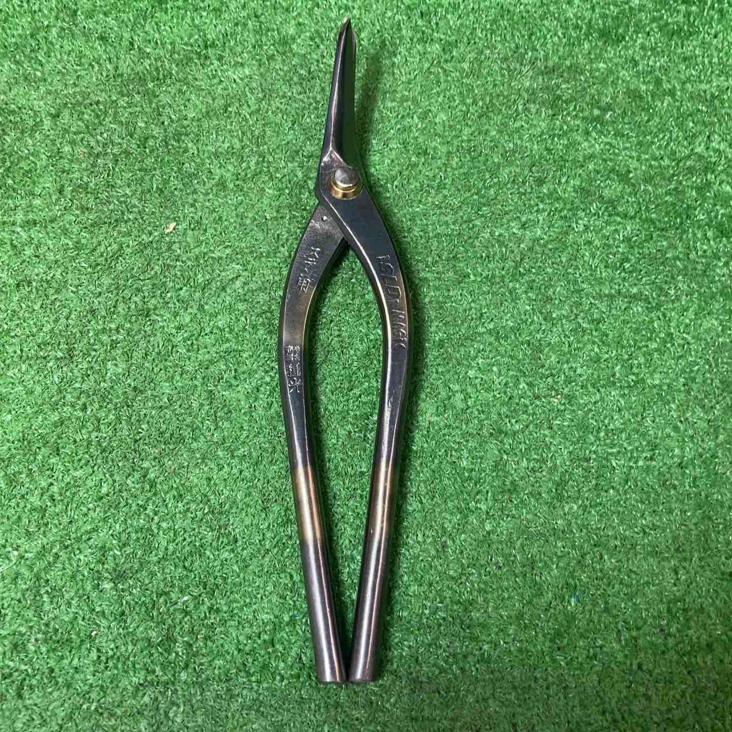 株式会社ツボタ 種光 板金鋏(金切鋏) 柳刃 240mm ステン用 安