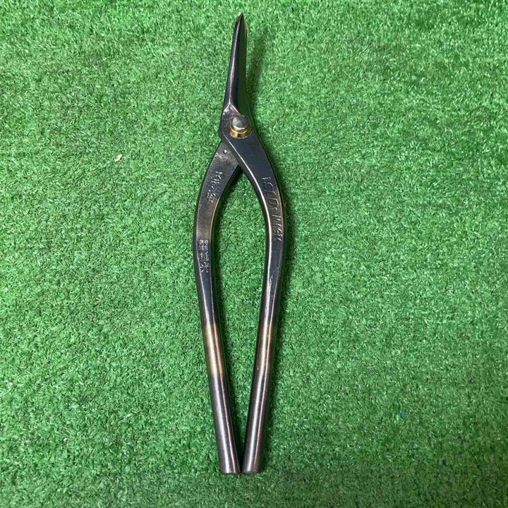 【未使用品(店頭展示品)】ツボタ(種光)板金鋏(金切鋏)柳刃 270mm ステン用 安来鋼 SLD使用【岩槻店】