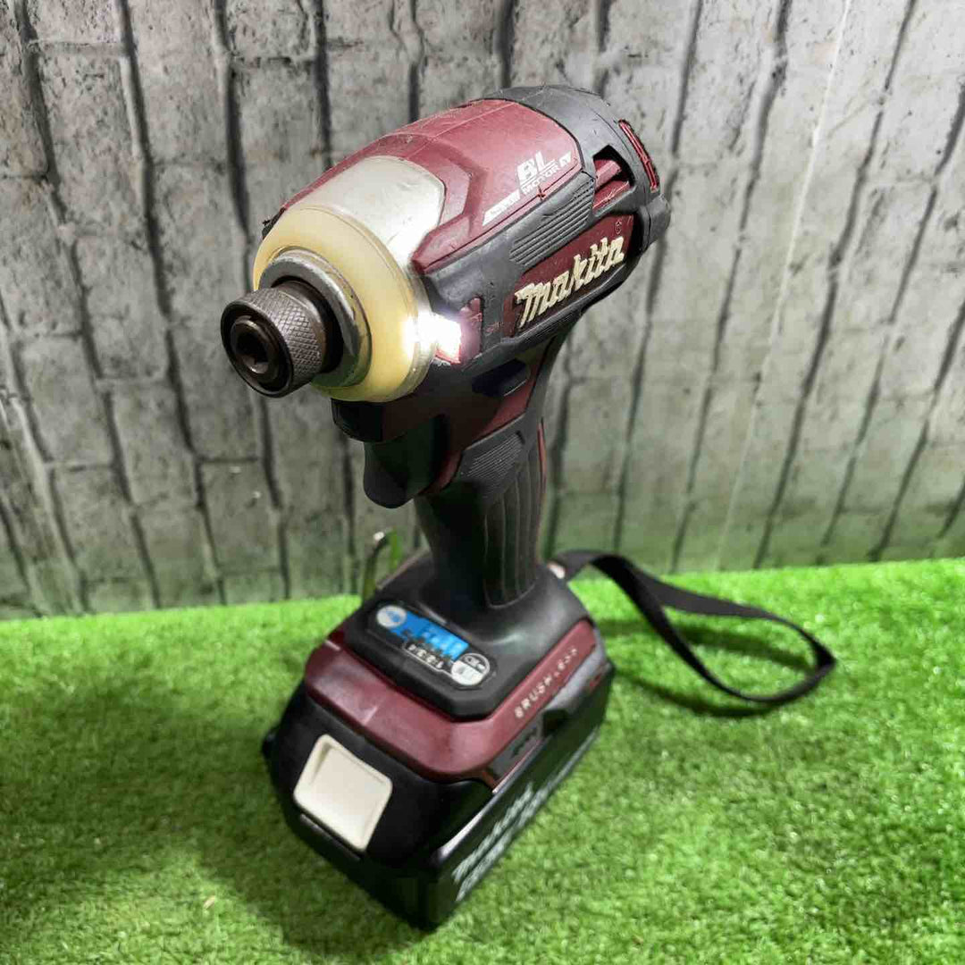 ★マキタ(makita) 18V コードレスインパクトドライバー TD172DGXAR 動作確認済み【川口店】