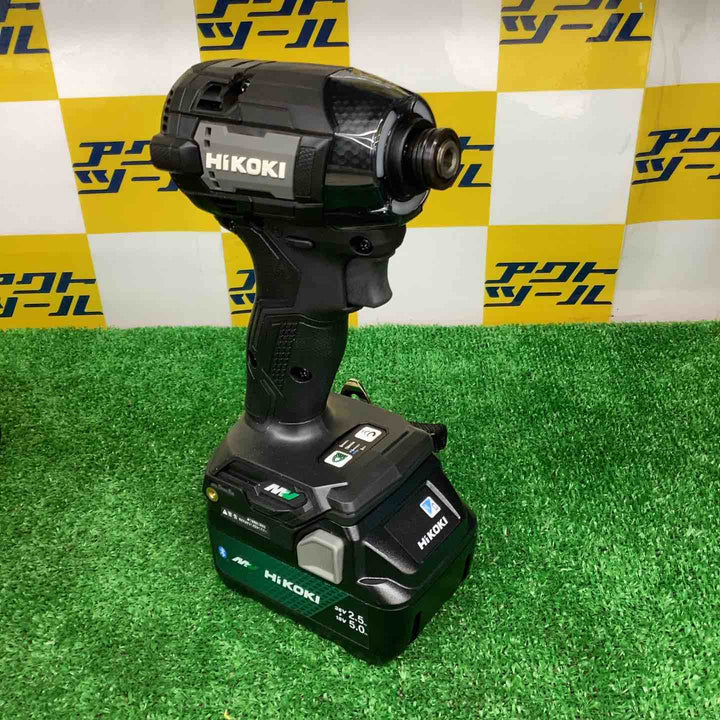 ★ハイコーキ(HIKOKI ※旧:日立工機) コードレスインパクトドライバ ストロングブラック WH36DD(2XHBSZ)【越谷店】