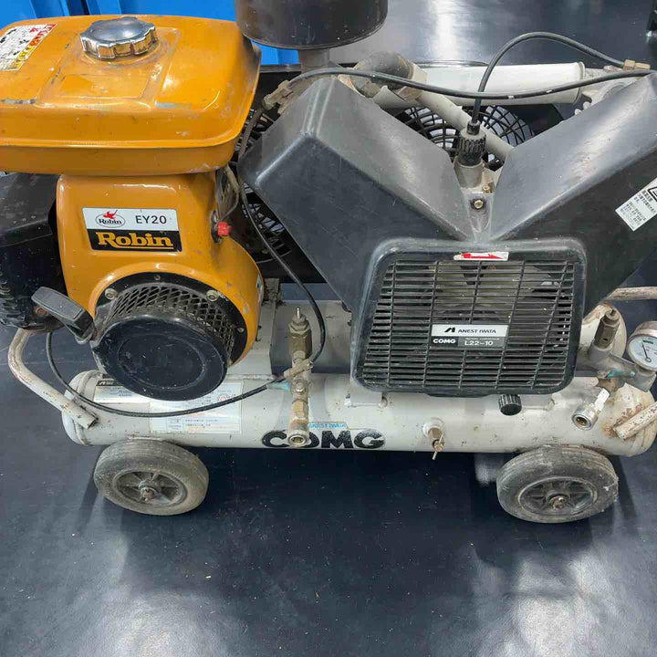 【中古品/店頭受取り限定】 アネスト岩田 (iwata) エンジンコンプレッサー L22-10 【藤沢店】