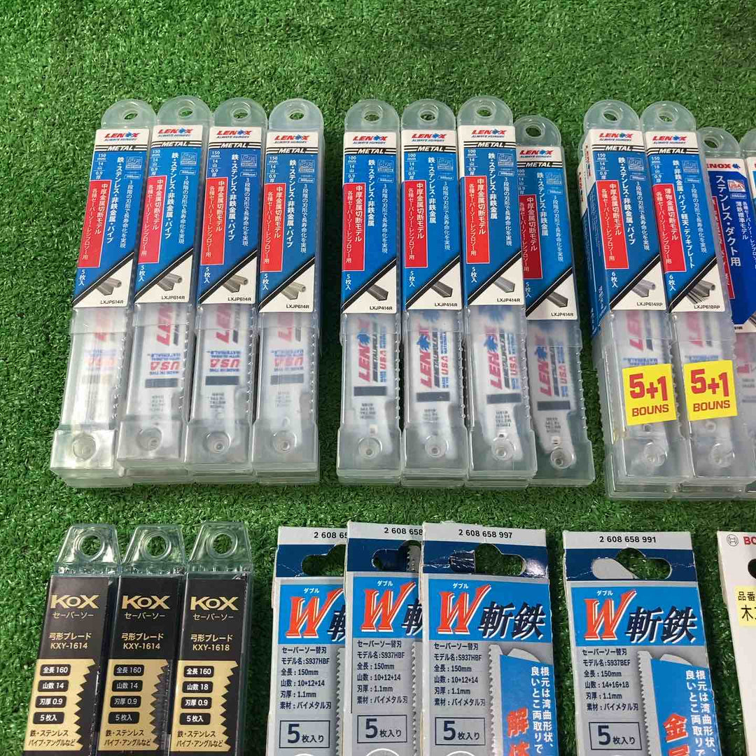 【未使用品(未開封)】レシプロソー替刃150mm 5本入×52個セット レノックス・ボッシュ・KOX【岩槻店】
