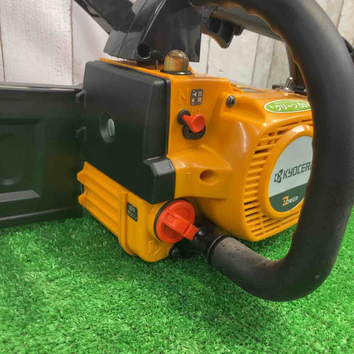 【店頭受取り限定】☆京セラ(リョービ) エンジンチェーンソー ES-3025V【町田店】