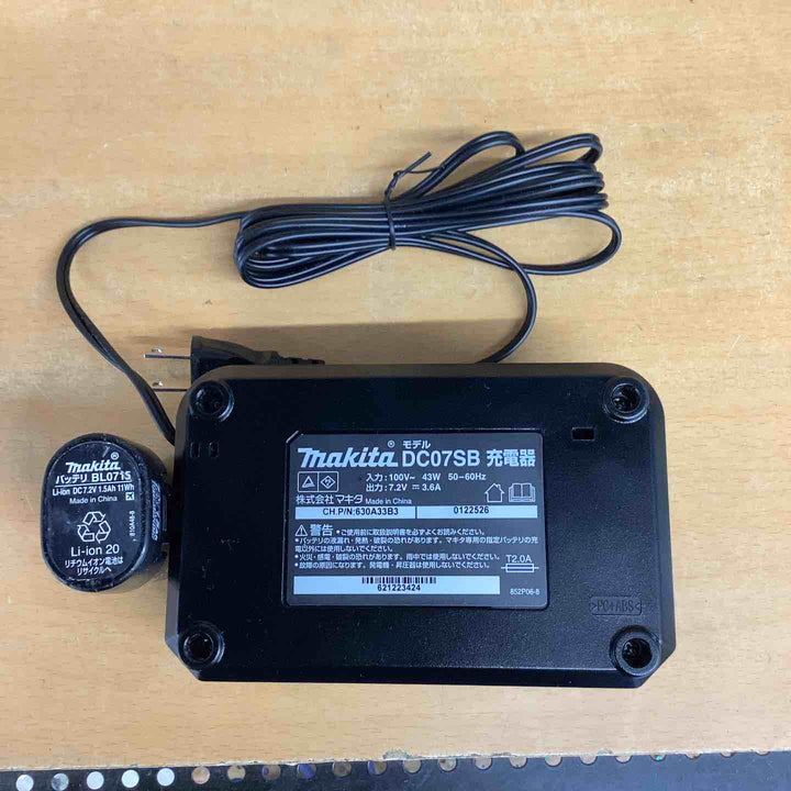 ★マキタ(makita) 7.2V コードレスペンインパクトドライバ TD023DSHX【越谷店】