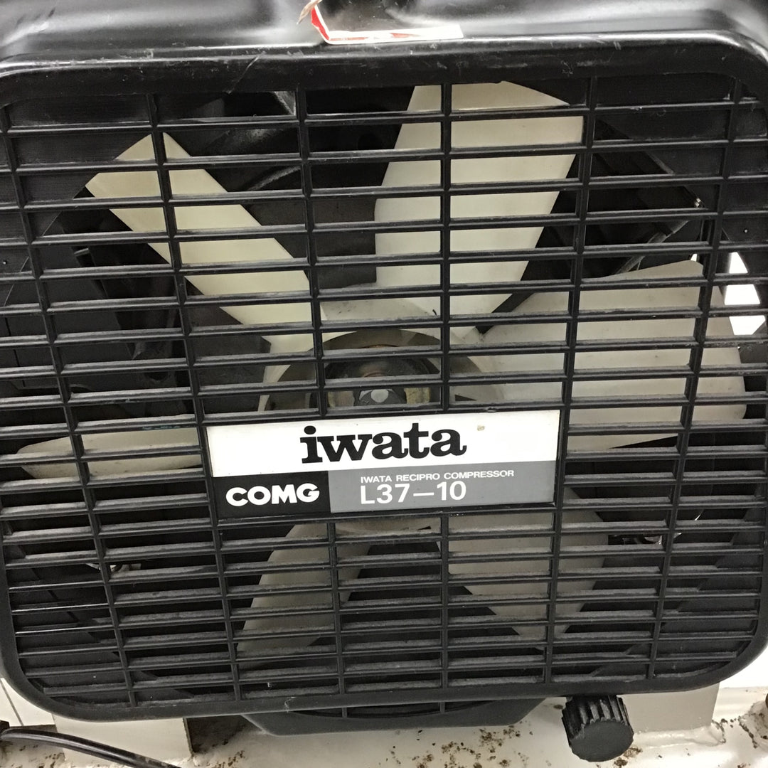 【店頭受取り限定】 アネスト岩田/IWATA エンジンコンプレッサー・PLUE37-7 L37-10 【鴻巣店】