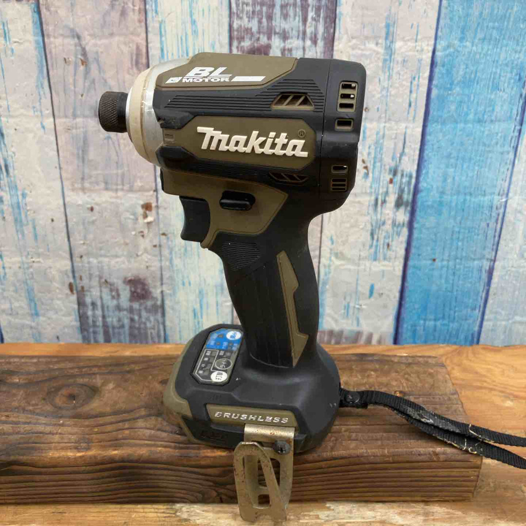 【中古品】★マキタ(makita) コードレスインパクトドライバー TD161DGXAB 14.4V フルセット ブラウン【柏店】