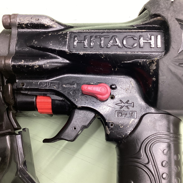 〇ハイコーキ(HIKOKI ※旧:日立工機) 高圧エア釘打ち機 NV65HMC　ブラック【越谷店】