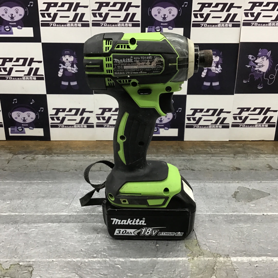 ★マキタ(makita) コードレスインパクトドライバー TD149DRFXL【所沢店】