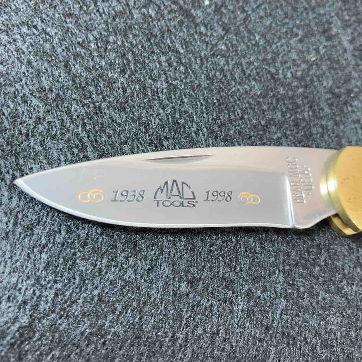 【中古美品】 マックツール(MACTOOLS) 60周年 アニバーサリーナイフ 1998年 未使用長期保管品 【東大和店】