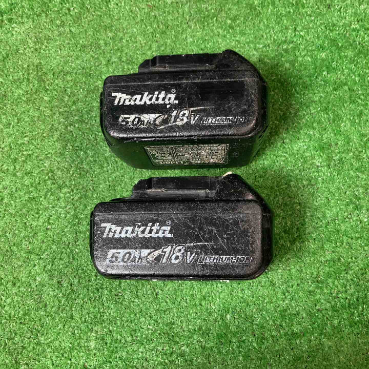 ★マキタ(makita) コードレスインパクトドライバー TD172DRGXB 18V5.0Ahバッテリー2個付き【岩槻店】