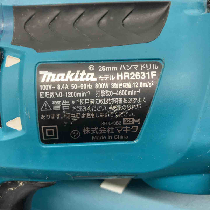 ★マキタ(makita)26mm ハンマドリル HR2631F SDSプラスシャンク【戸田店】