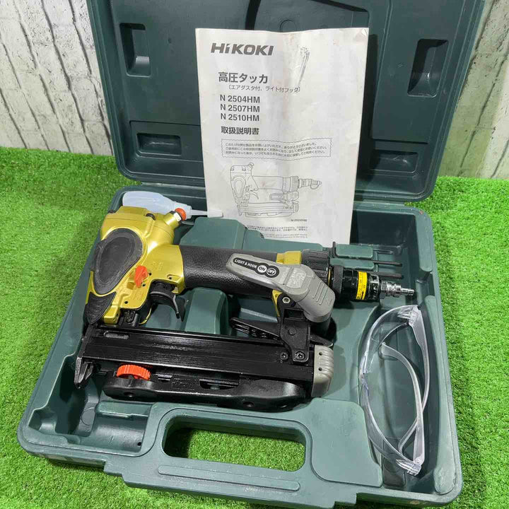 ★ハイコーキ(HIKOKI ※旧:日立工機) 高圧エアタッカ N2504HM【川口店】