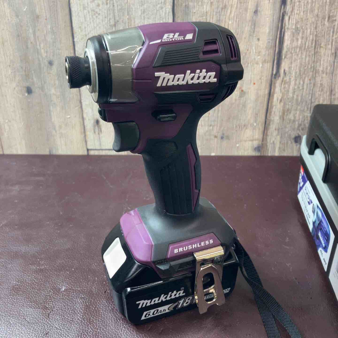 【中古美品】★マキタ(makita) コードレスインパクトドライバー TD173DXAP オーセンティックパープル【東大和店】