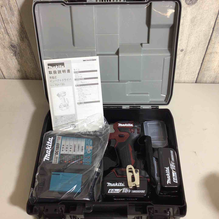 ★マキタ(makita) コードレスインパクトドライバー TD173DGXAR【戸田店】