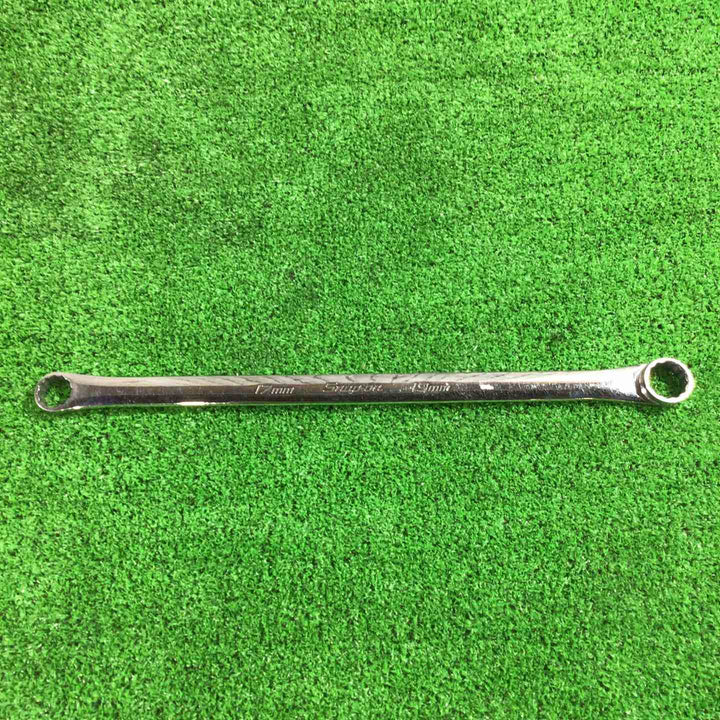 スナップオン(Snap-on) 0° オフセットロングストレートメガネレンチ XDHFM1719【川口店】
