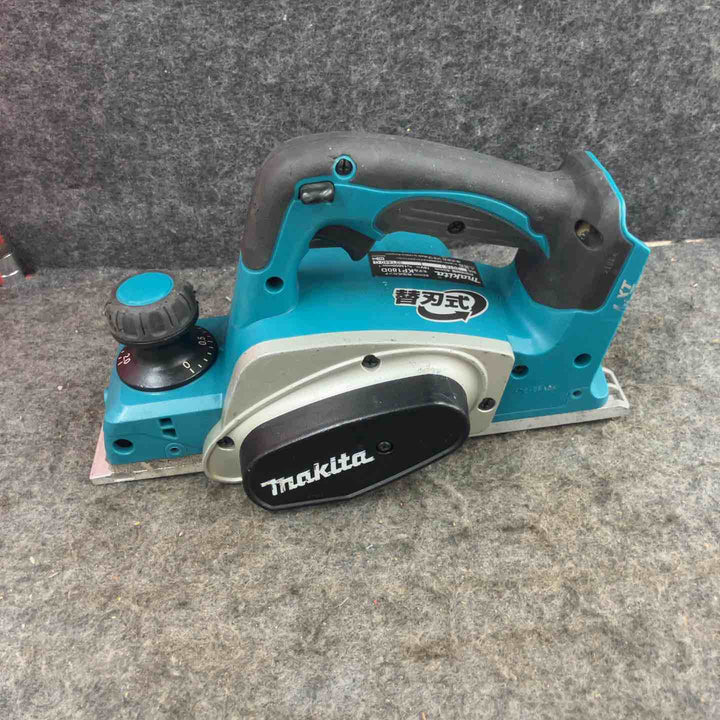 【現状品】★マキタ(makita) コードレスカンナ KP180DZ ノブが固く、深さ調節が出来ない【鴻巣店】
