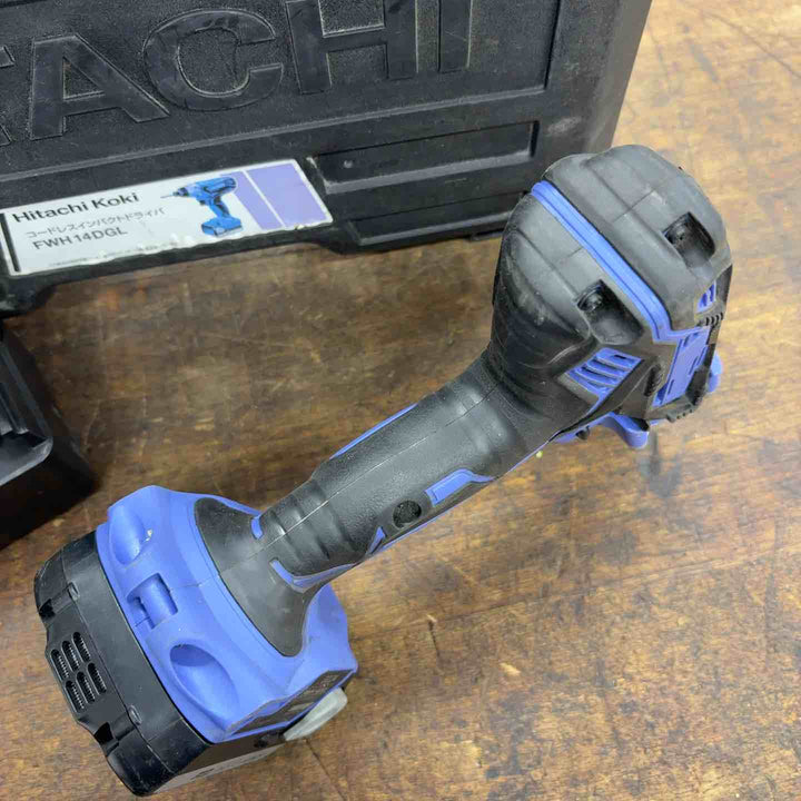 ◇ハイコーキ(HIKOKI ※旧:日立工機) コードレスインパクトドライバ FWH14DGL(2LEGK)【八潮店】