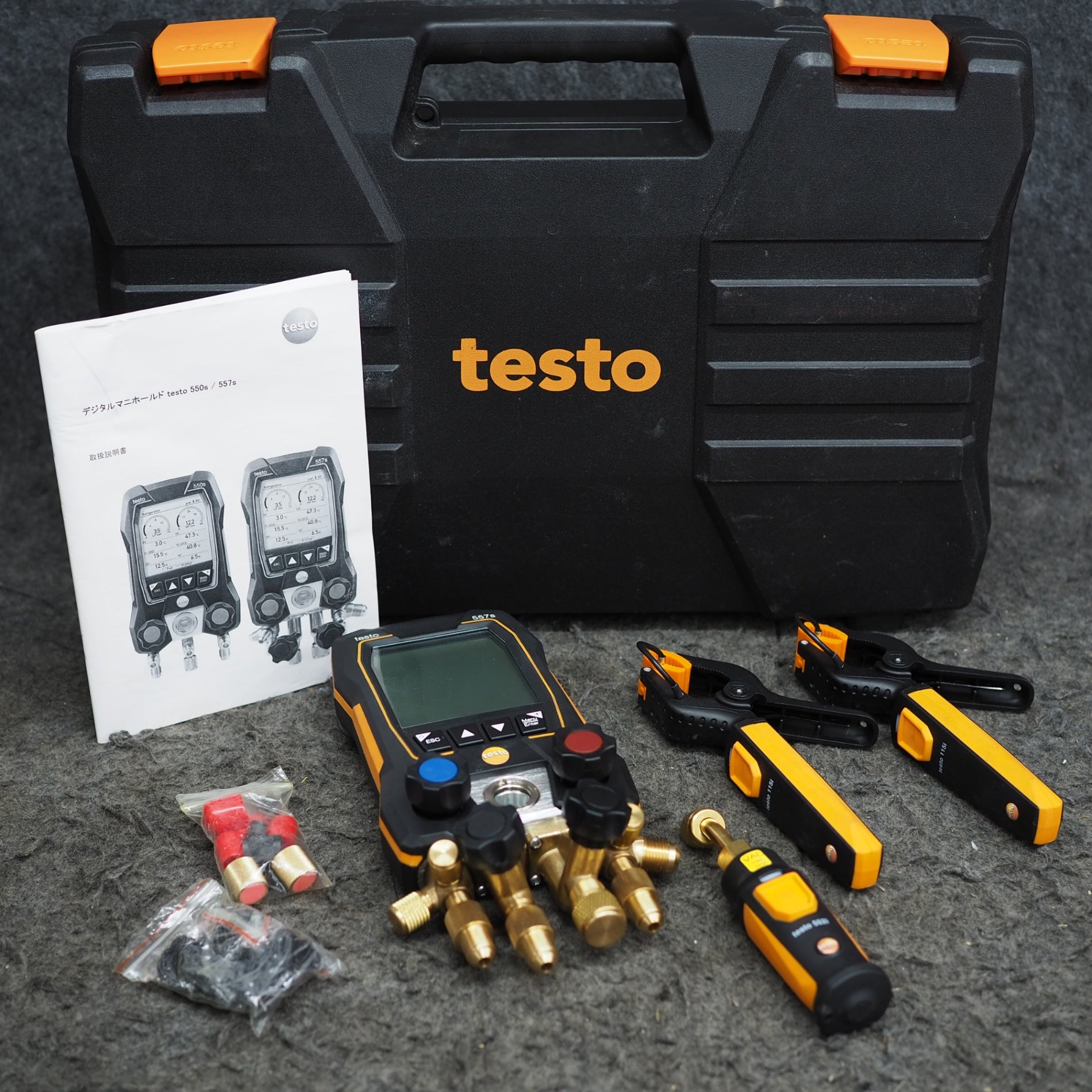 テストー(testo) テストー デジタルマニホールド testo 557s セット (0564557155 4325) デジタルマニホールド testo 557s セット