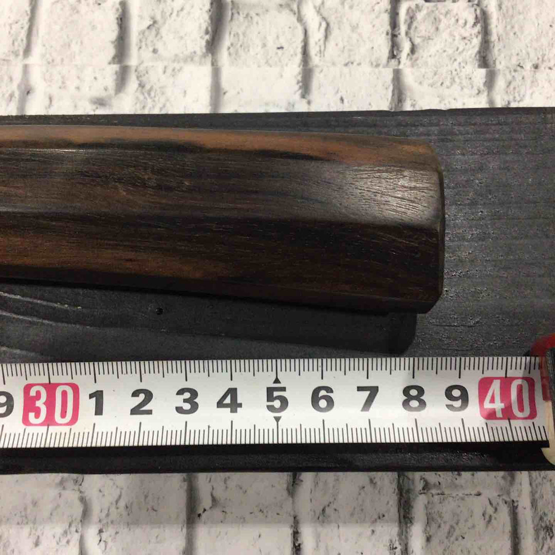 天龍 四角玄翁 120匁 黒檀柄 シロタ入り 【川口店】