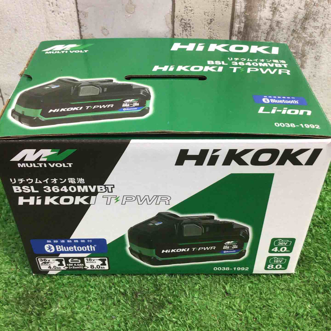 ★ハイコーキ(HIKOKI ※旧:日立工機) リチウムイオンバッテリー 36V/4.0Ah BSL3640MVBT【町田店】