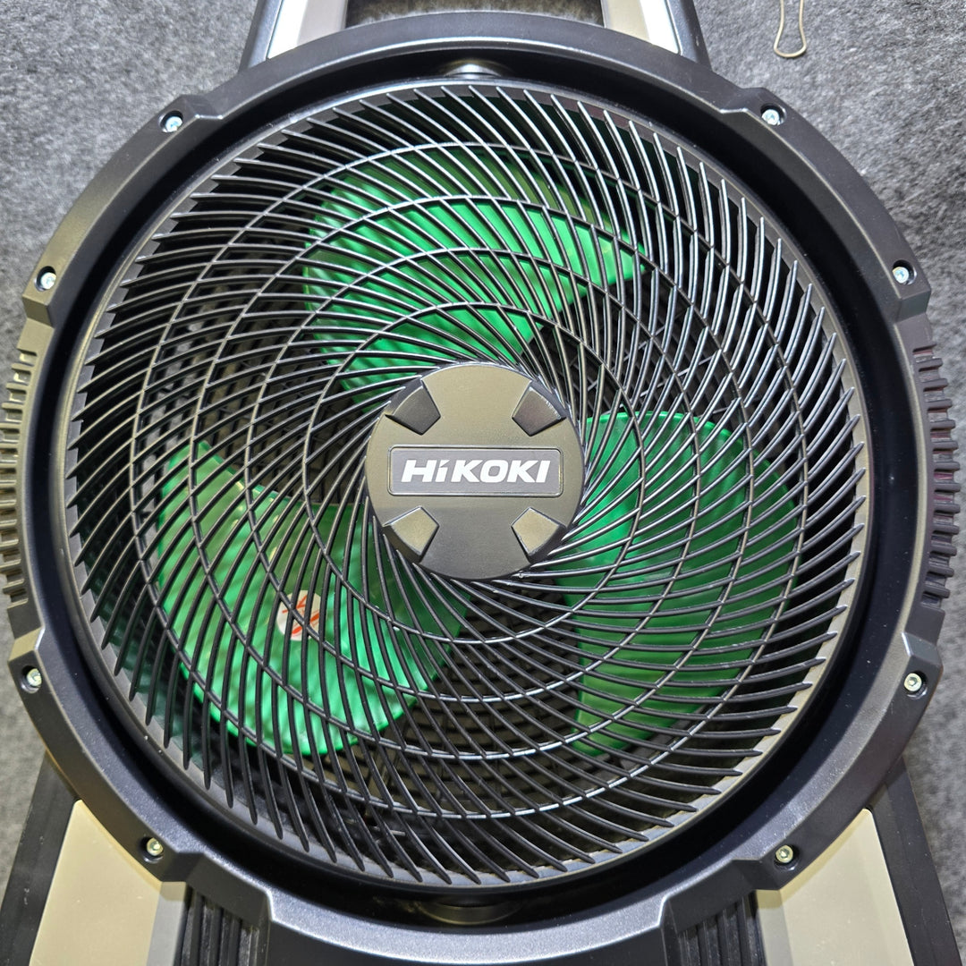 【中古品・ACアダプタ付き！】ハイコーキ(HIKOKI ※旧:日立工機) コードレスファン UF18DSAL(NN)【桶川店】