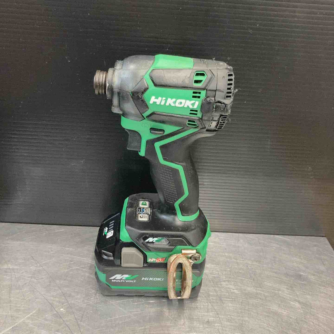 【中古品】 ハイコーキ(HIKOKI ※旧:日立工機) コードレスインパクトドライバー WH36DC(2XPSZ)(L) フルセット 【東大和店】