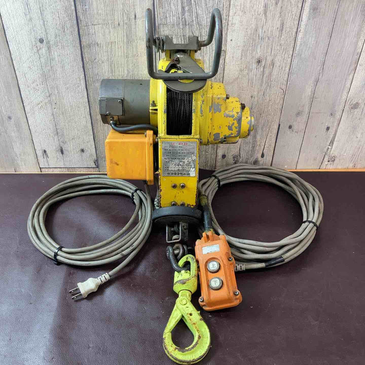 【中古品】トーヨーコーケン ベビーホイスト BH-N300 耐荷重60㎏ 揚程20ｍ【東大和店】